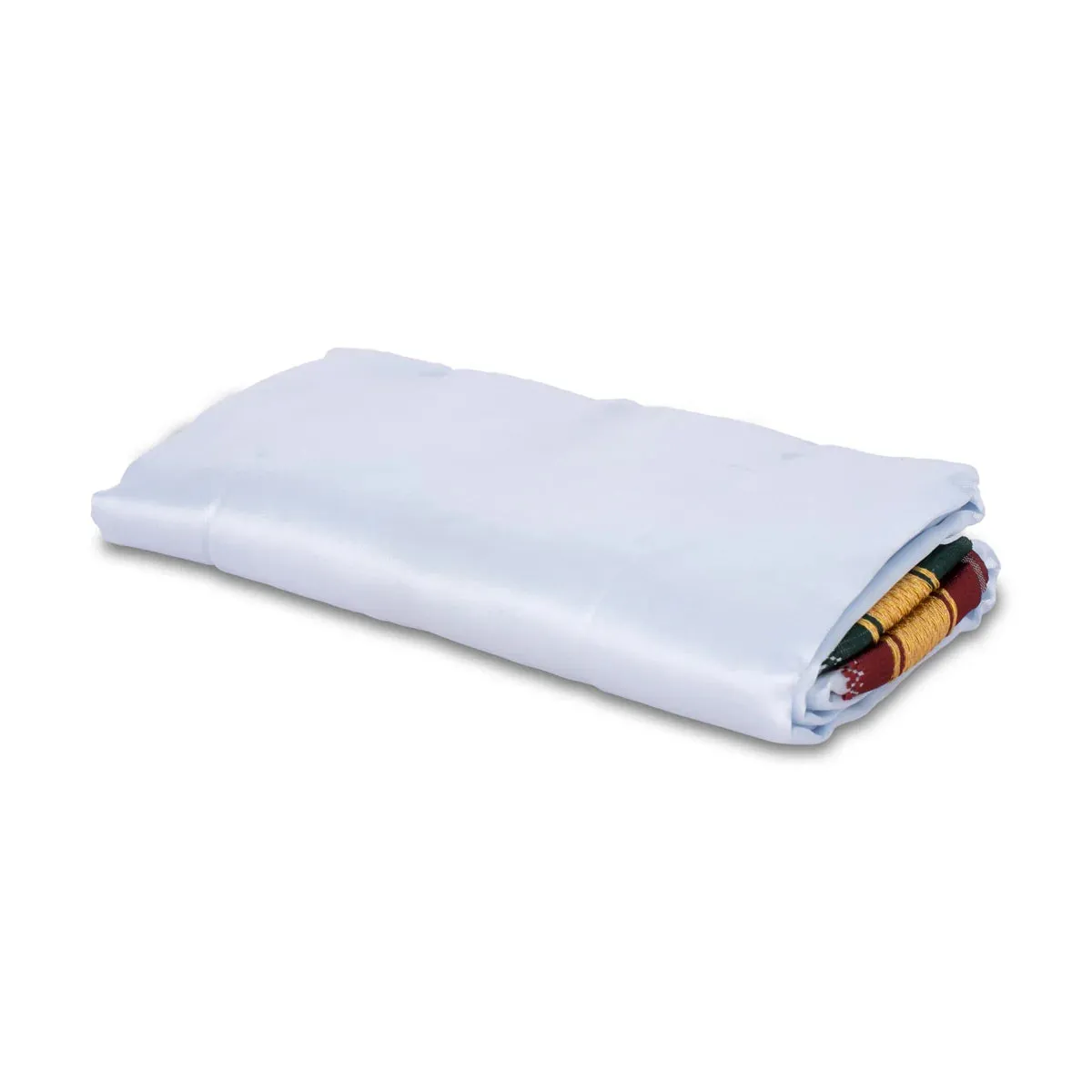 Angavastra - 4 Yards | Asha Pattu Kan Design Towel/ Kasavu Shawl for Men