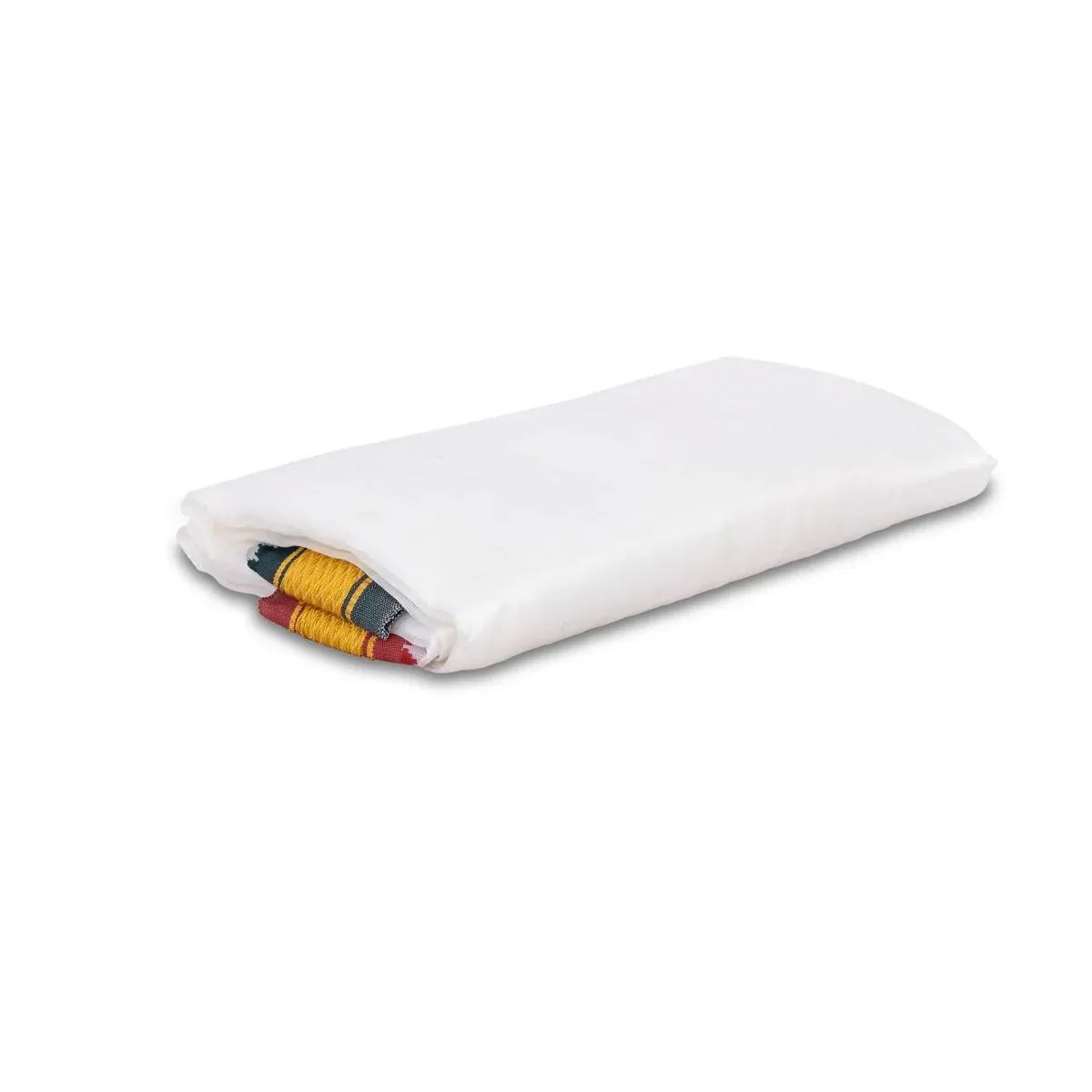 Angavastra - 4 Yards | Asha Pattu Kan Design Towel/ Kasavu Shawl for Men