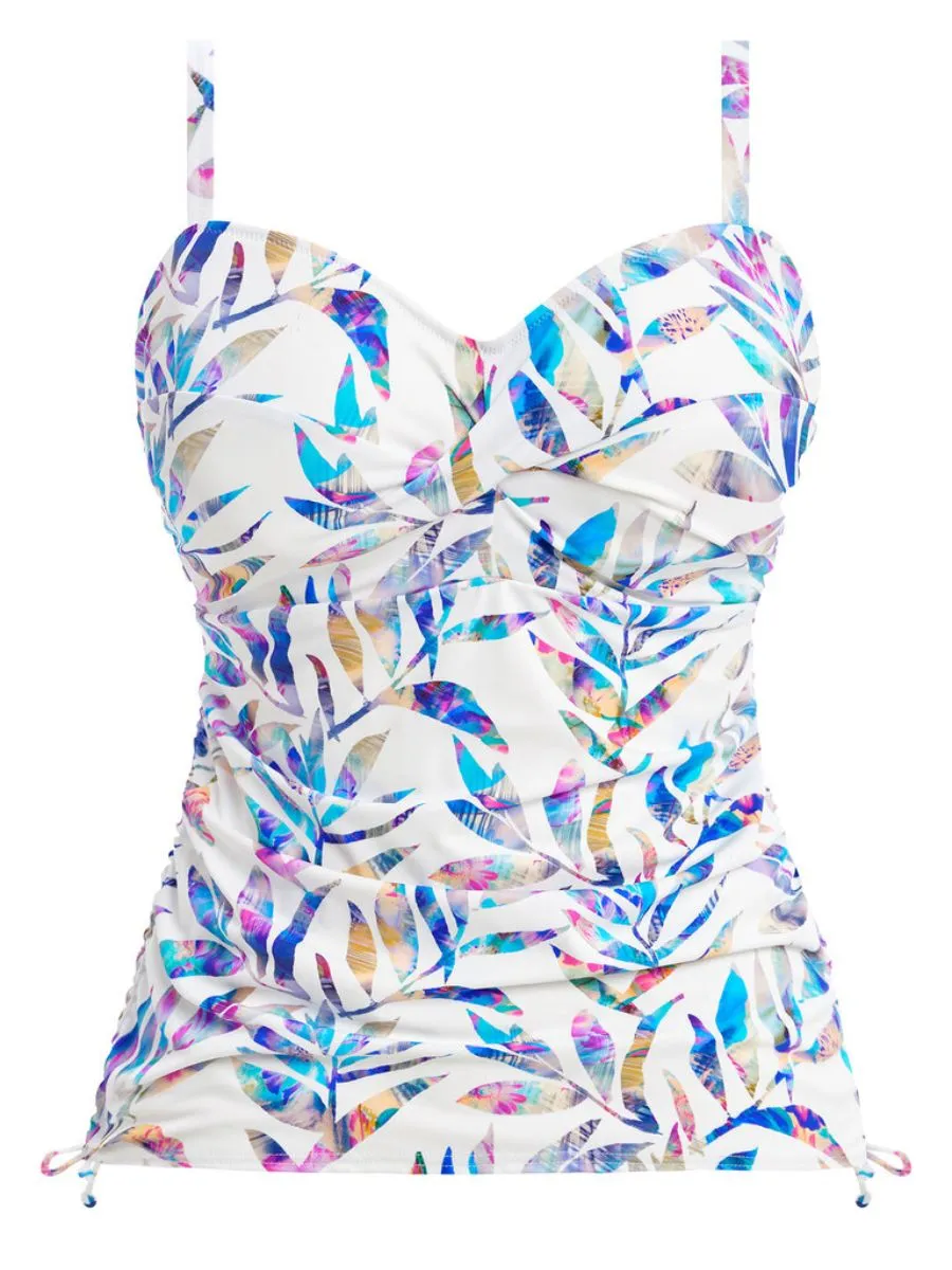 Calypso Harbour Twist Front Tankini - Multi