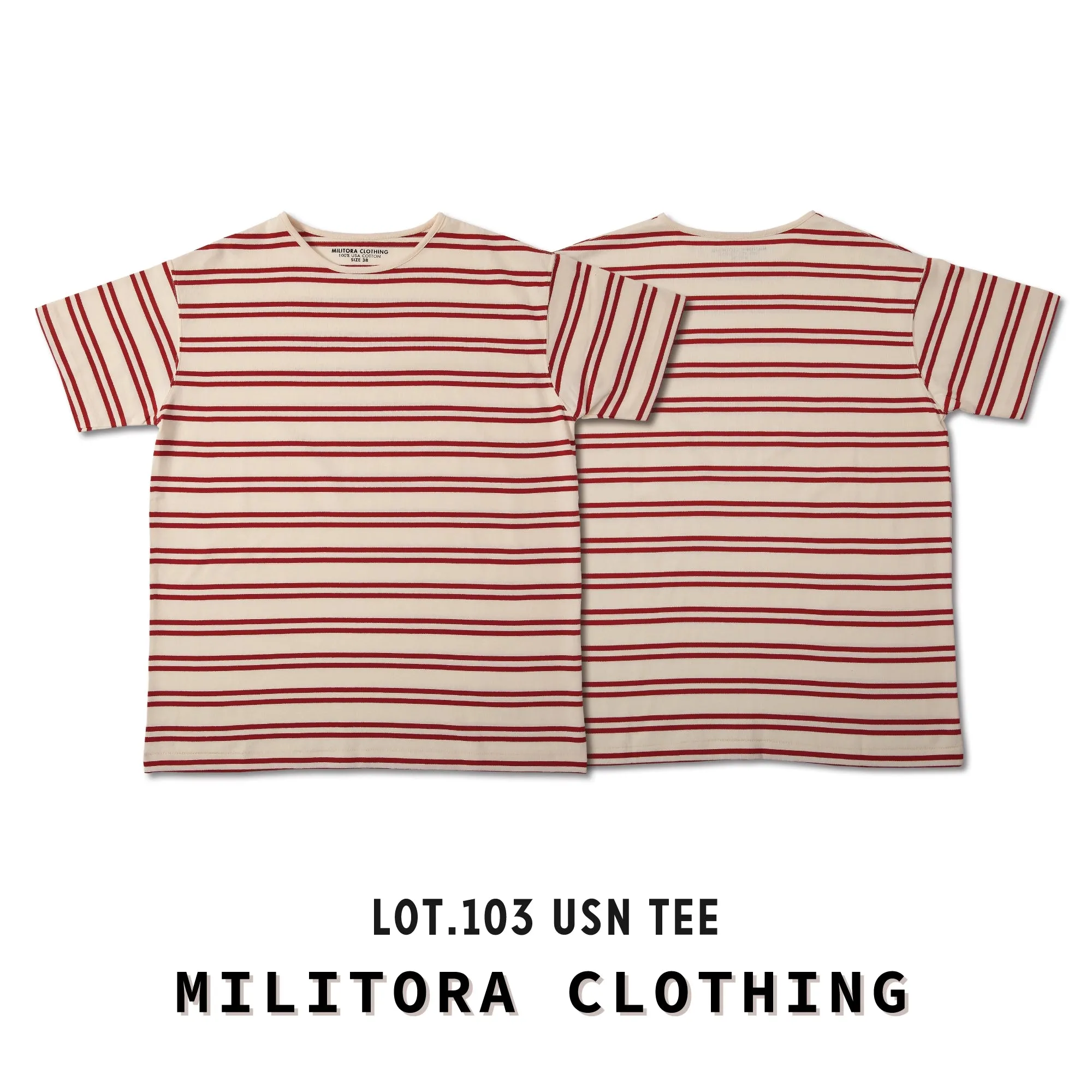 Classic 1940s Stripe T-Shirt
