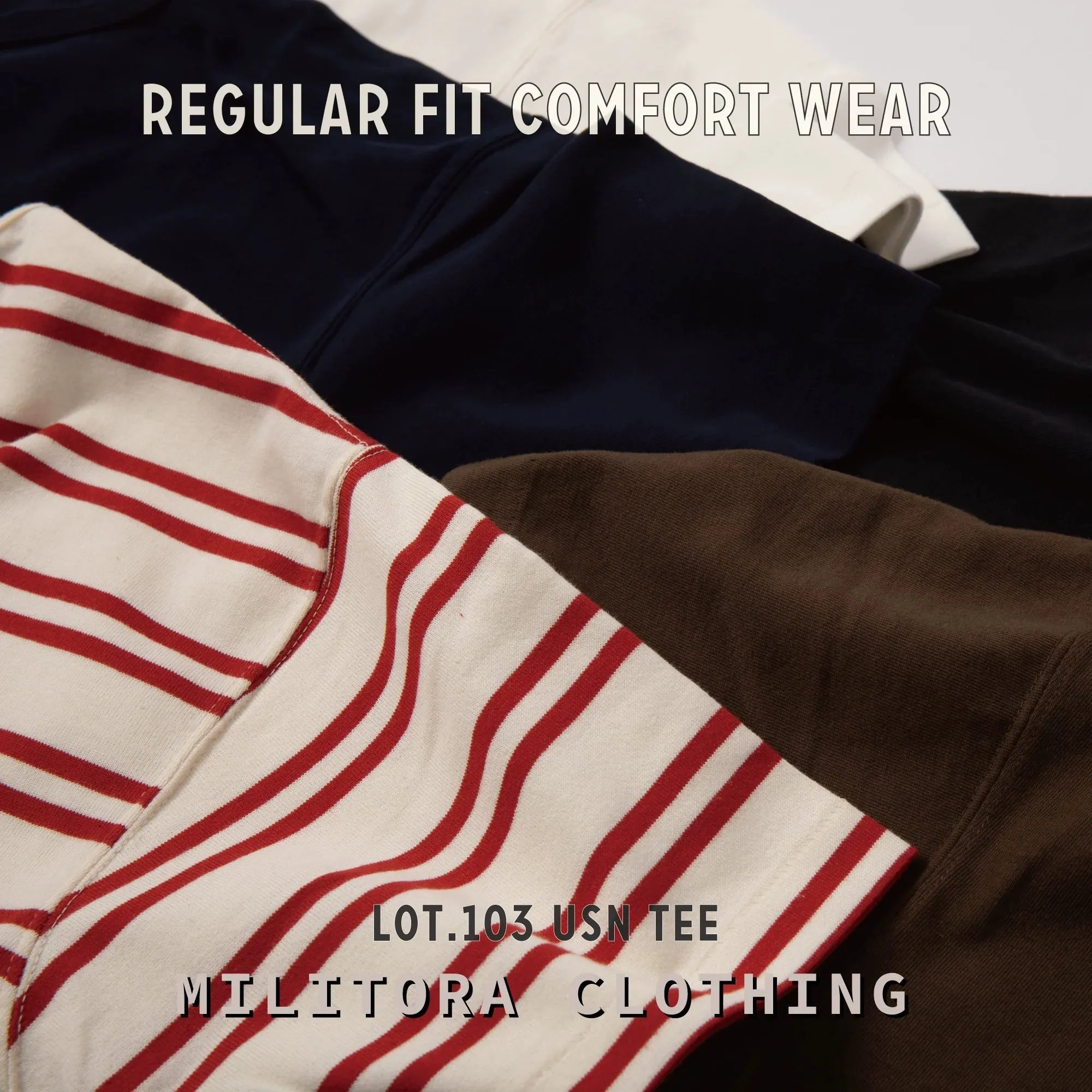 Classic 1940s Stripe T-Shirt