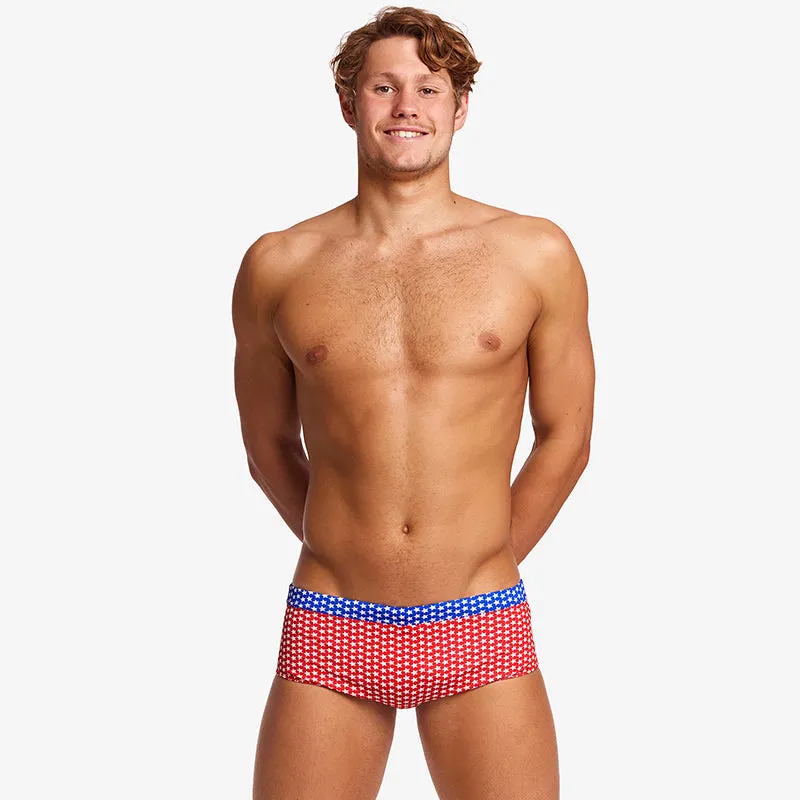 Funky Trunks - Star Power - Mens Eco Sidewinder Trunks