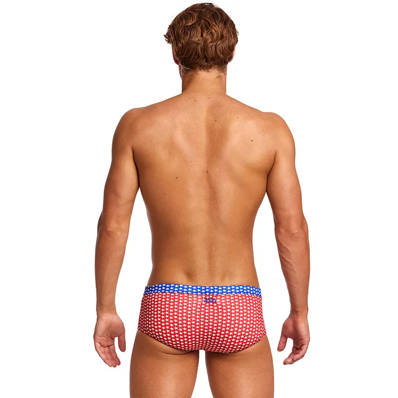 Funky Trunks - Star Power - Mens Eco Sidewinder Trunks
