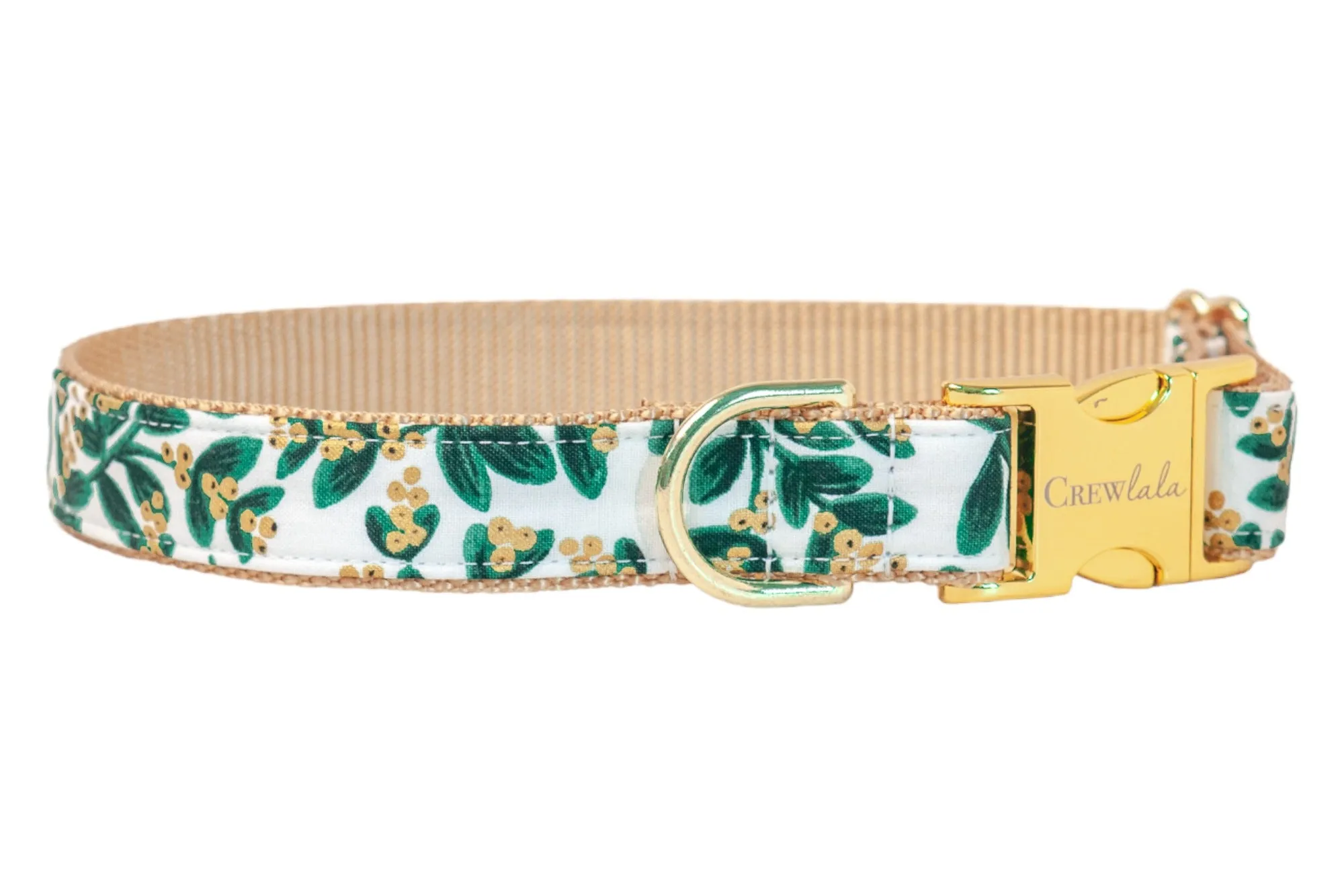 Golden Greenery Dog Collar - Two Styles