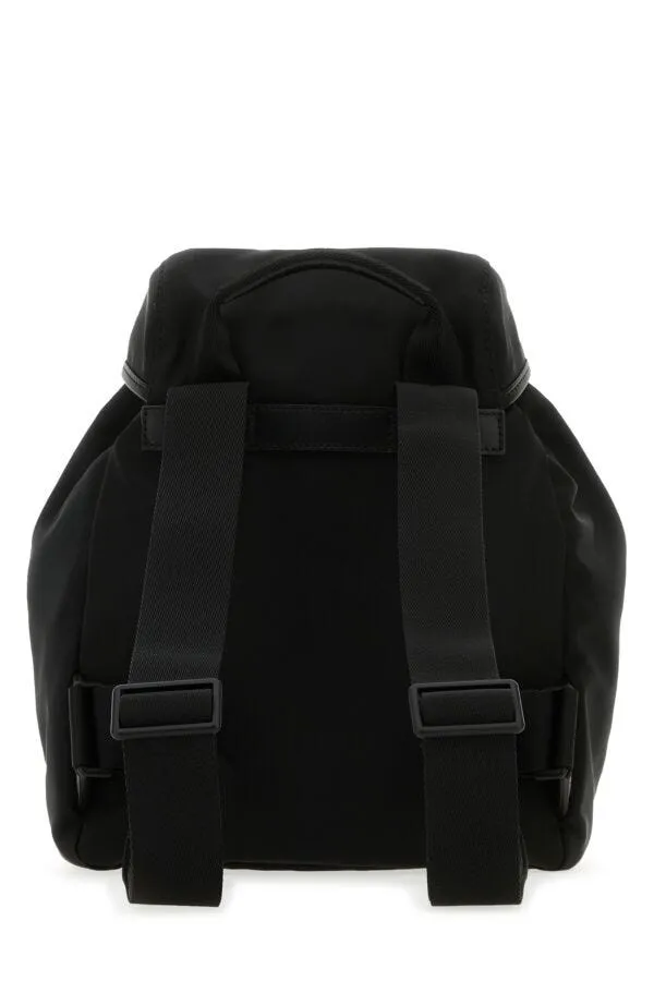 MONCLER | Black polyester Trick backpack