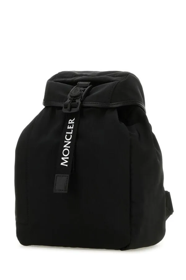 MONCLER | Black polyester Trick backpack