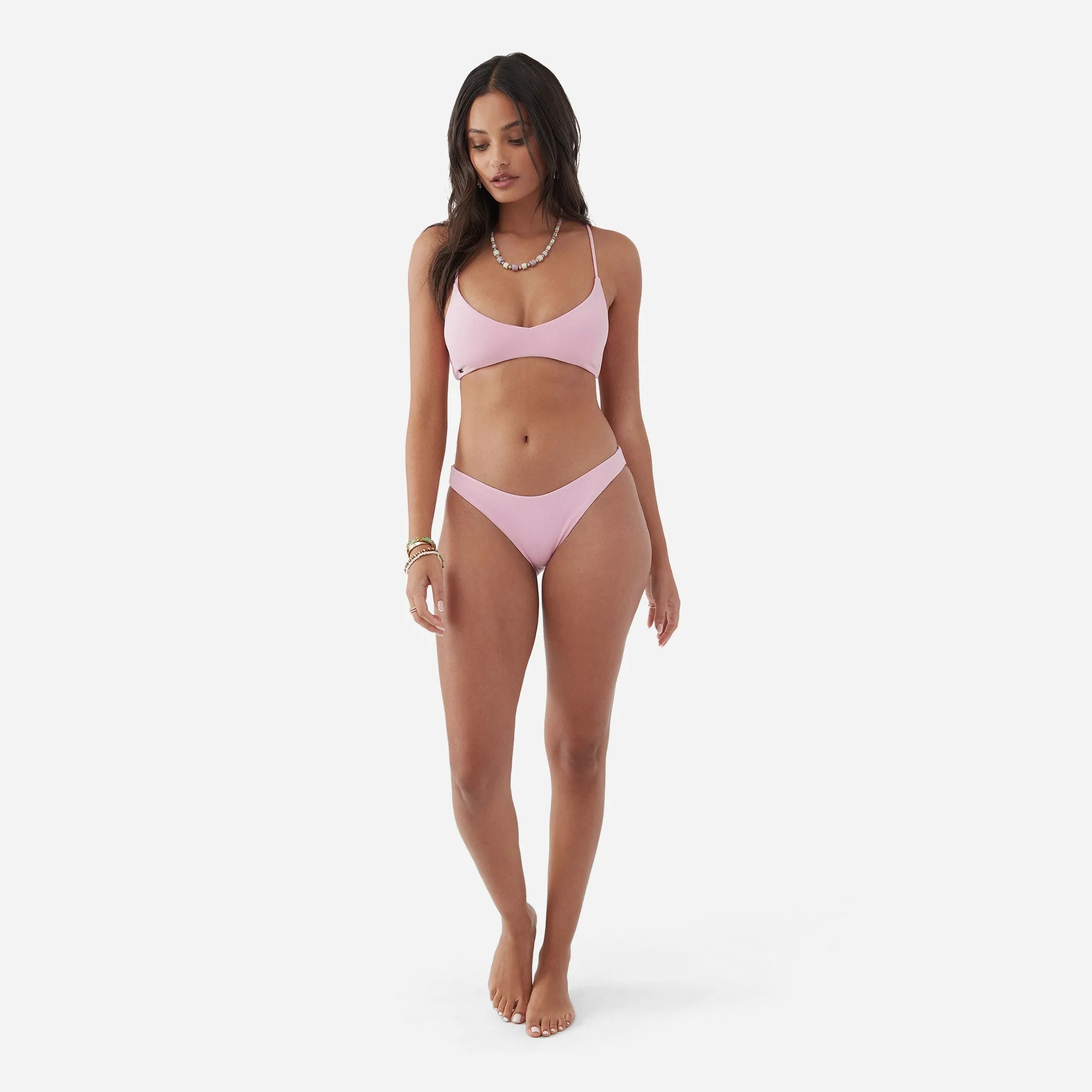 Áo Bơi Nữ O'Neill Saltwater Solids Huntington - Hồng