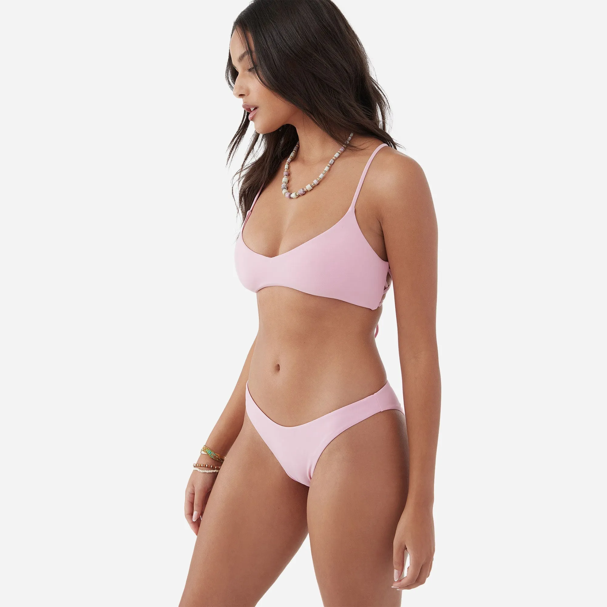 Áo Bơi Nữ O'Neill Saltwater Solids Huntington - Hồng