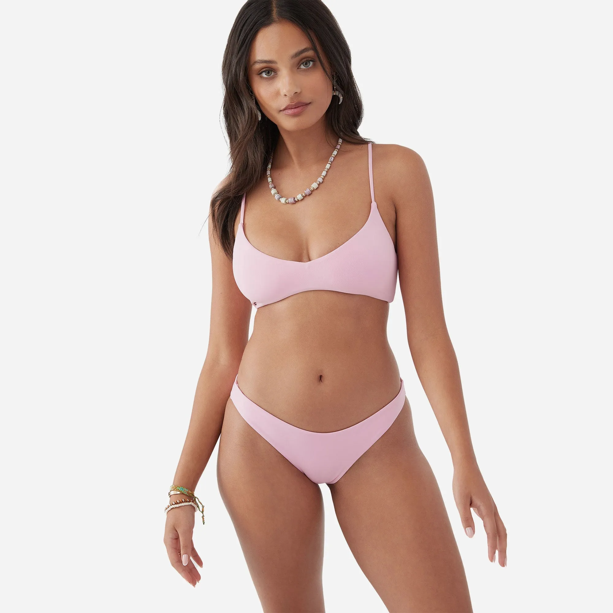 Áo Bơi Nữ O'Neill Saltwater Solids Huntington - Hồng