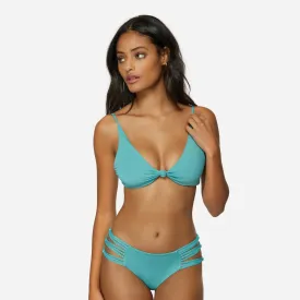 Áo Bơi Nữ O'Neill Saltwater Solids Pismo Bralette - Xanh Dương