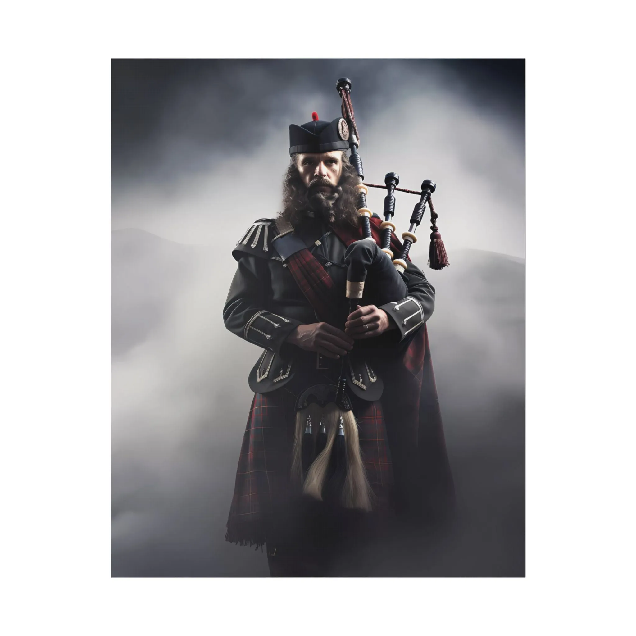 Piper #6 - Polyester Canvas