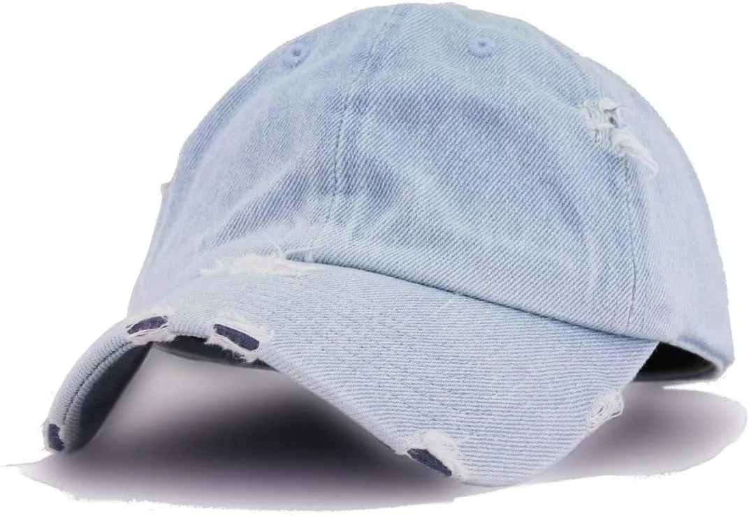 USA Embroidered Vintage Baseball Cap Cotton Adjustable Distressed Dad Hat