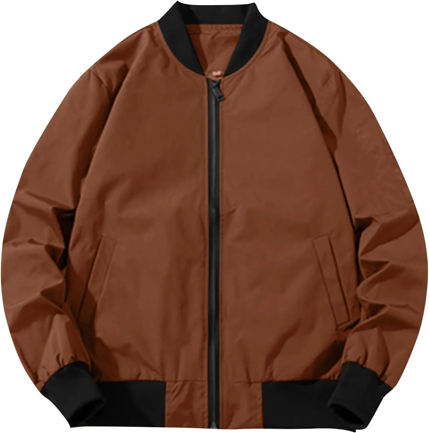Ymosrh Mens Jackets Casual Stylish Bomber Jacket Spring Fall Causal Softshell Windbreaker Coat Outerwear Rain Jacket